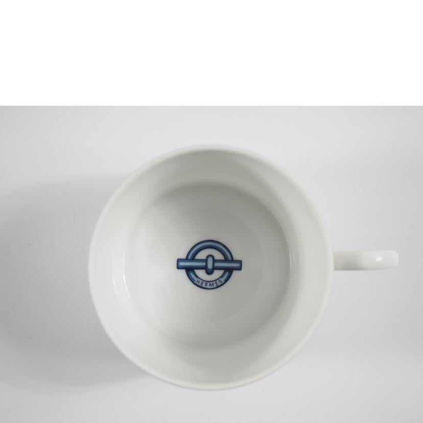 HERMES エルメス/ペアカップ&ソーサー/シェーヌダンクル//SAランク/79