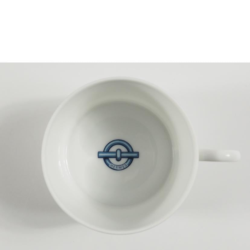 HERMES エルメス/ペアカップ&ソーサー/シェーヌダンクル//SAランク/79