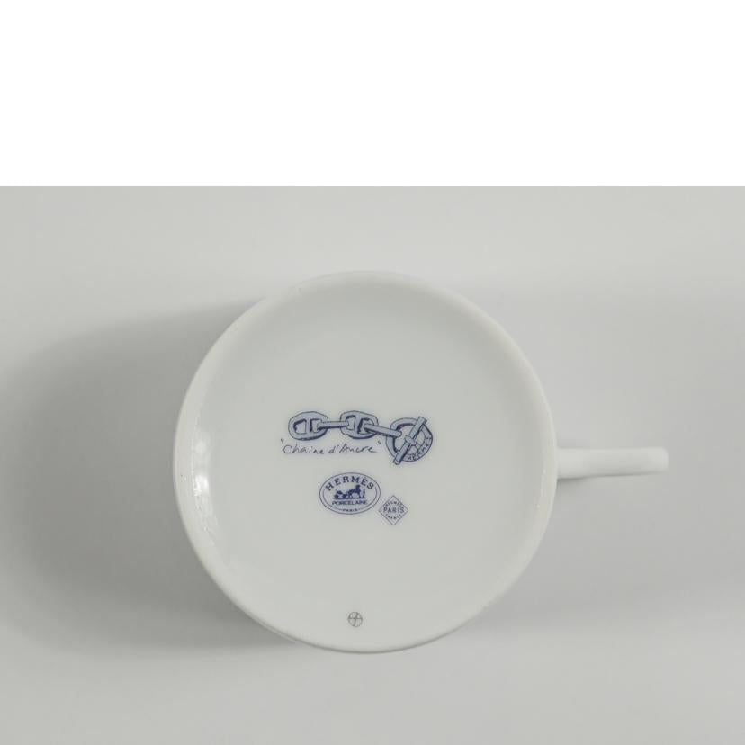 HERMES エルメス/ペアカップ&ソーサー/シェーヌダンクル//SAランク/79