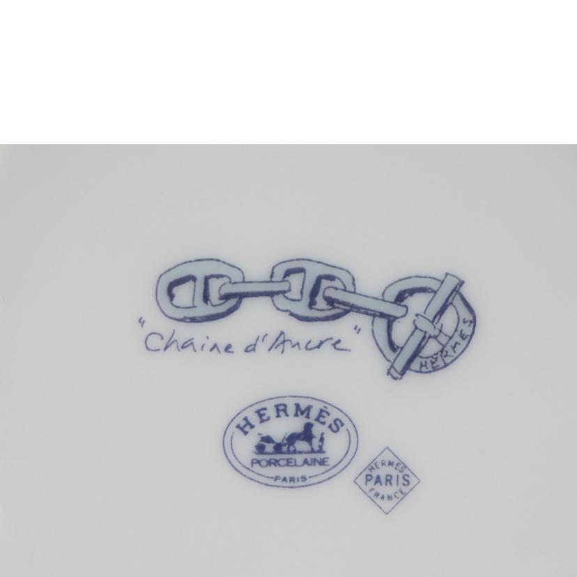 HERMES エルメス/ペアカップ&ソーサー/シェーヌダンクル//SAランク/79