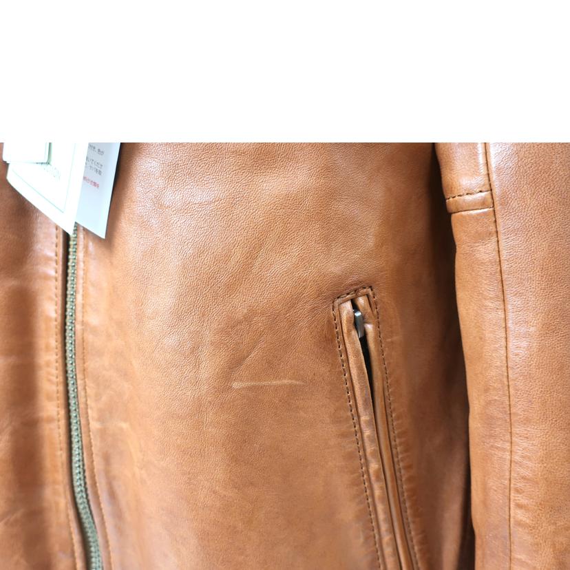 AVIREX アヴィレックス/レザージャケット ライダース 羊革 2XL ライトブラウン/783-3250085//Aランク/65
