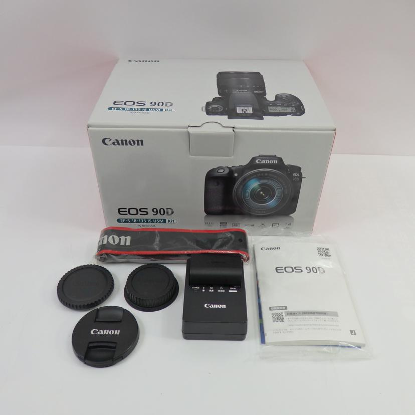 Canom キャノン/デジタル一眼レンズキット/EOS 90D/EOS 90D 18-135キット//210752003319/Aランク/25