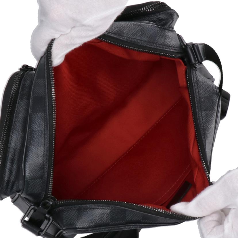 LOUIS VUITTON ルイヴィトン/ユーティリティ・メッセンジャー/ダミエ/グラフィット/N40280//MB2***/Aランク/20