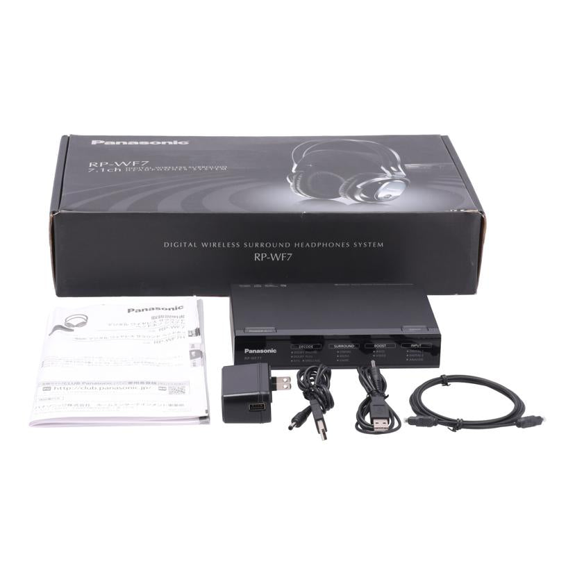 Panasonic パナソニック /ワイヤレスヘッドホン/RP-WF7//5F2G/Bランク/62