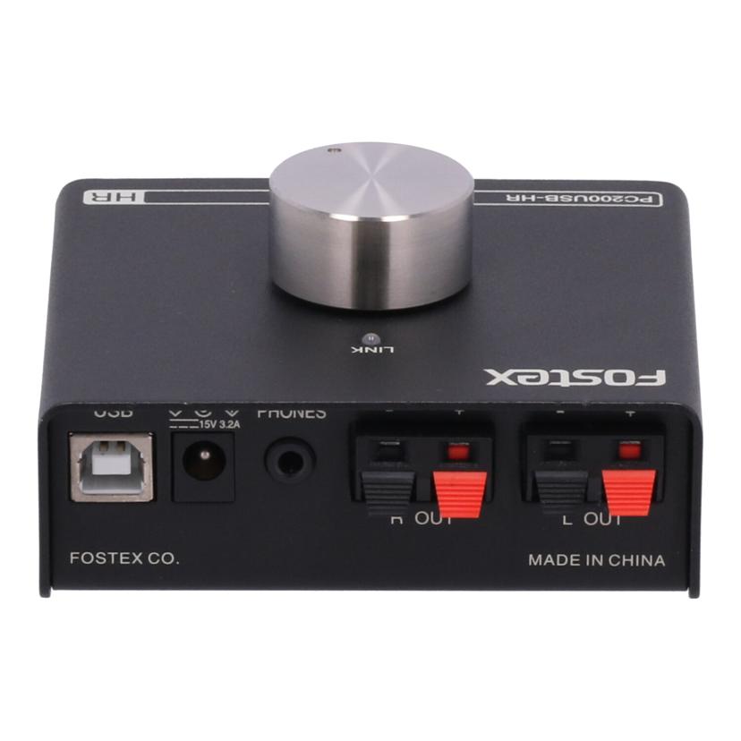 FOSTEX フォステクス /ハイレゾ対応パーソナルアンプ/PC200USB-HR//0960326CE/Bランク/67