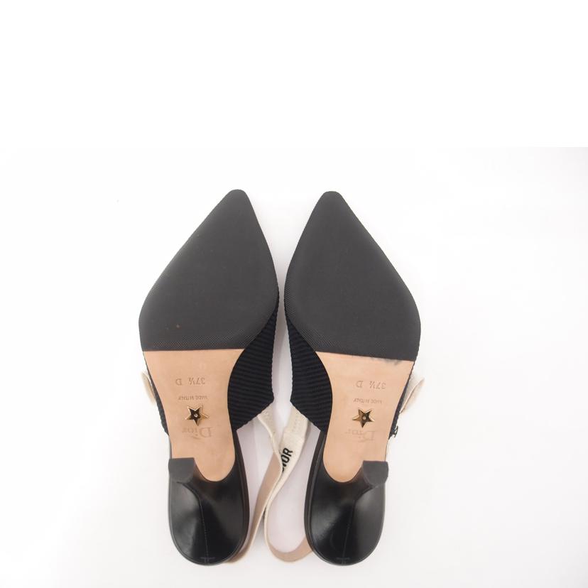 ChristianDior クリスチャンディオール/J'ADIORスリングバックパンプス/ブラック/24.5cm/KDC201TFLS900//MT0***/Aランク/69