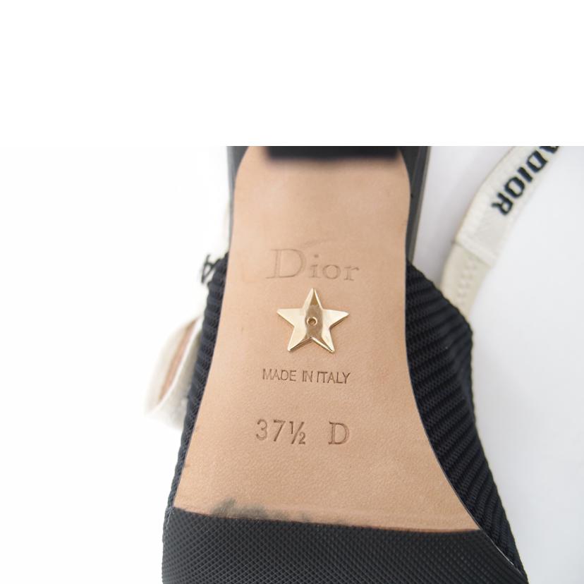 ChristianDior クリスチャンディオール/J'ADIORスリングバックパンプス/ブラック/24.5cm/KDC201TFLS900//MT0***/Aランク/69