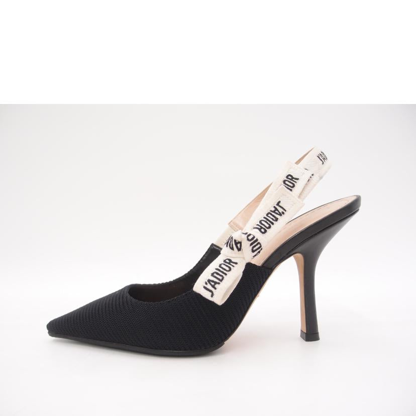 ChristianDior クリスチャンディオール/J'ADIORスリングバックパンプス/ブラック/24.5cm/KDC201TFLS900//MT0***/Aランク/69