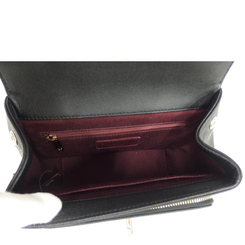 CHANEL シャネル/マトラッセ/アフィニティ/キャビアスキン/チェーンハンド/ブラック/A93749//280*****/Aランク/82