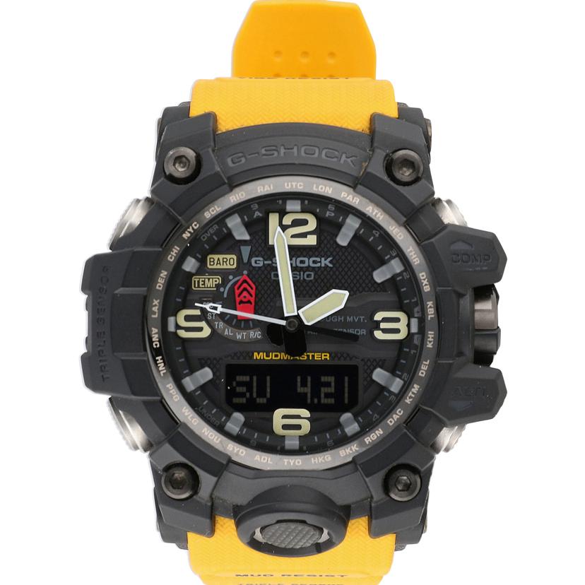 CASIO カシオ /G-SHOCKマッドマスター電波ソーラー/GWG-1000-1A9JF//201*****/Aランク/37