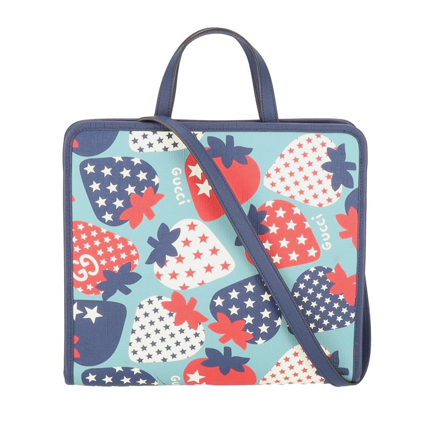 GUCCI グッチ/GGスプリーム2WAYトートバッグ/ストロベリー/630542//520***/SAランク/18