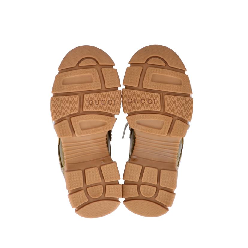 GUCCI/25 グッチ/◇フラッシュトレックスニーカー/ゴールド//サイス************/SAランク/75