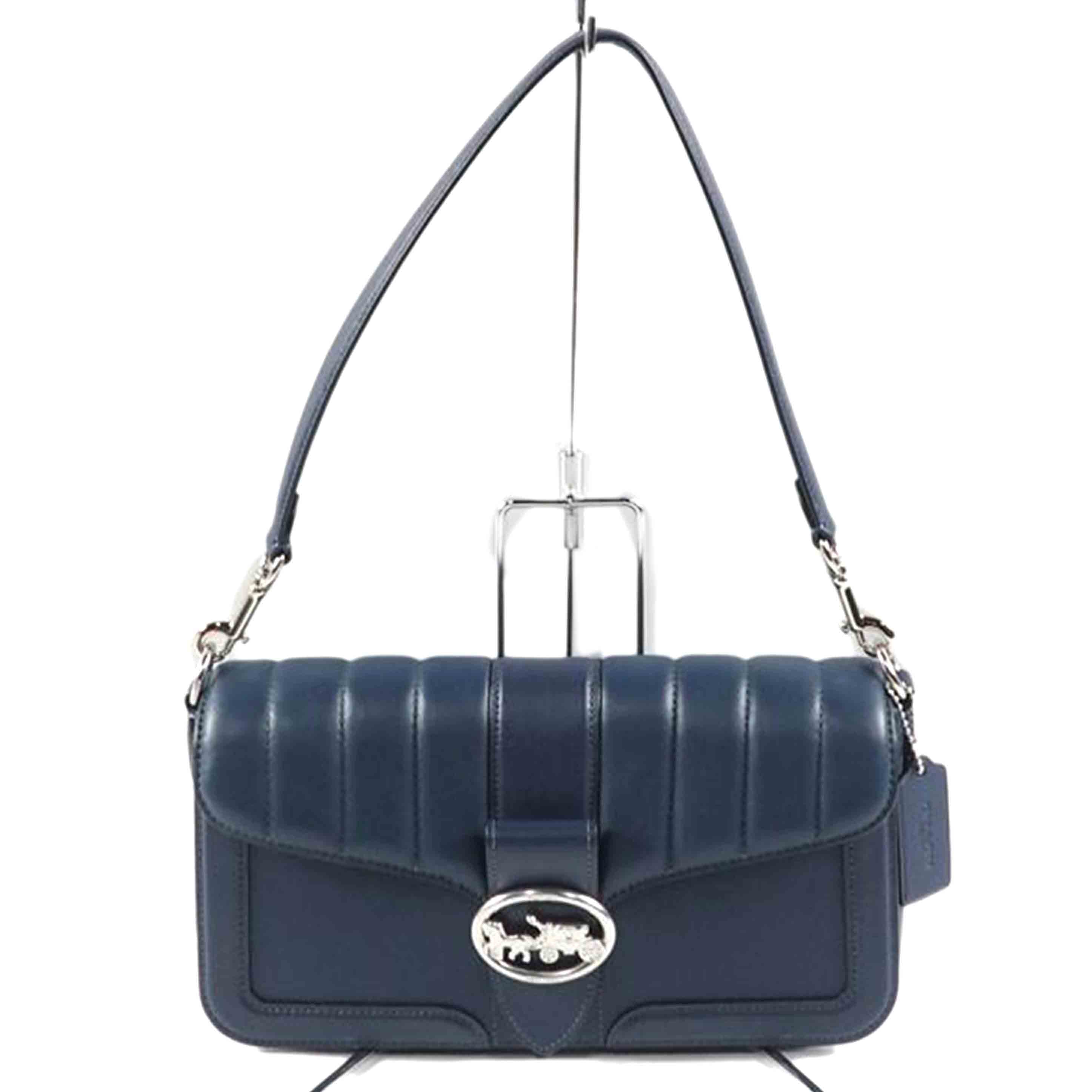 COACH コーチ/ジョージキルティングショルダーバッグ/5567//G20**/Aランク/79