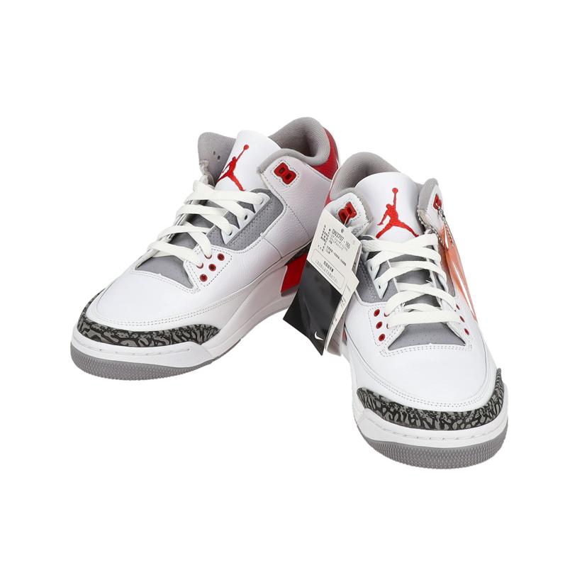 NIKE ナイキ/エアジョーダン3/レトロ ファイヤーレッド/ハイカットスニーカー/DN3707-160//SAランク/18
