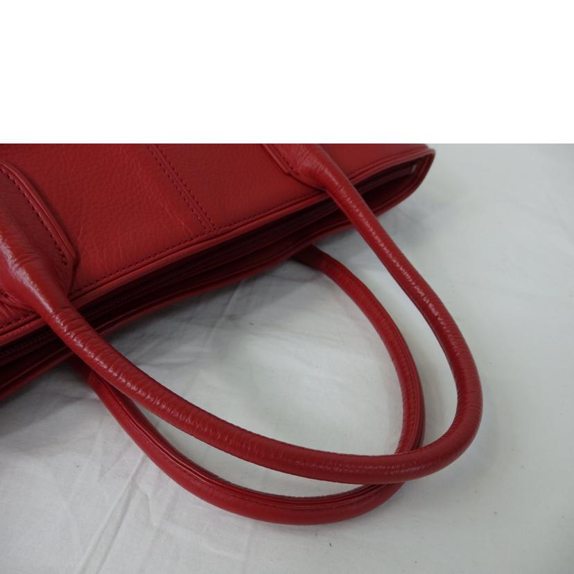 WAKO 和光/WAKO トートバッグ 赤//Bランク/84