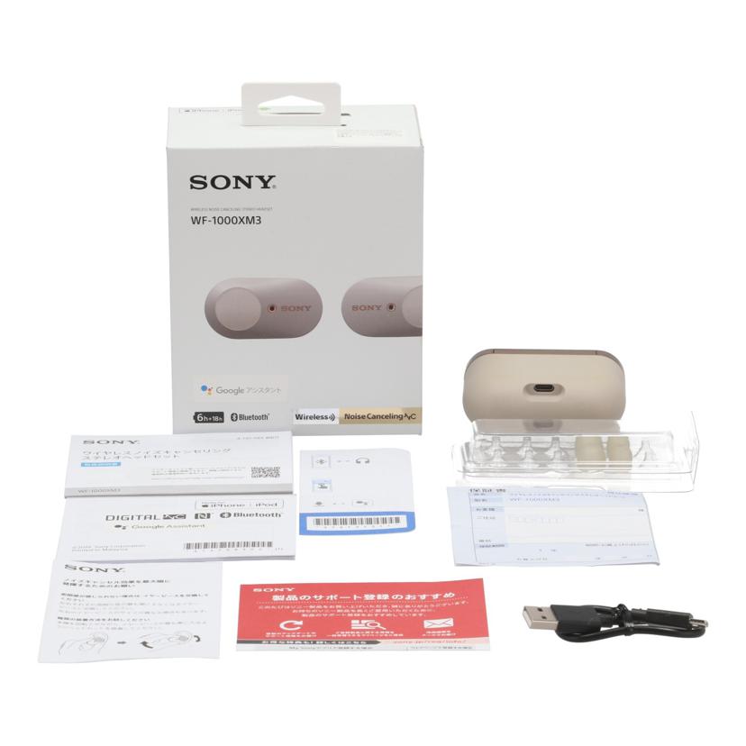 SONY ソニー /ワイヤレスイヤホン/WF-1000XM3//S015178832K/Bランク/84