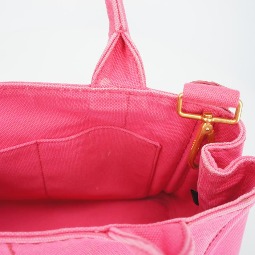 PRADA プラダ/カナパ/2WAYトートバッグ/ピンク//203/Bランク/18