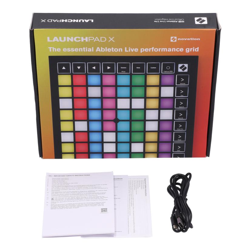 Novation ノベーション/MIDIパッドコントローラー/LaunchPad X/NOVLPD12//AX28M5H220F15B/Bランク/81