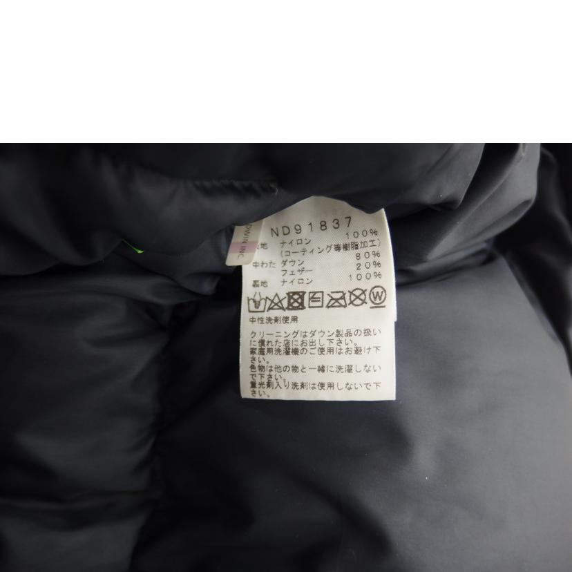 THE NORTH FACE ザノースフェイス/NORTH FACEゴアテックスダウンジャケット/ブラック/ND91837//ABランク/82