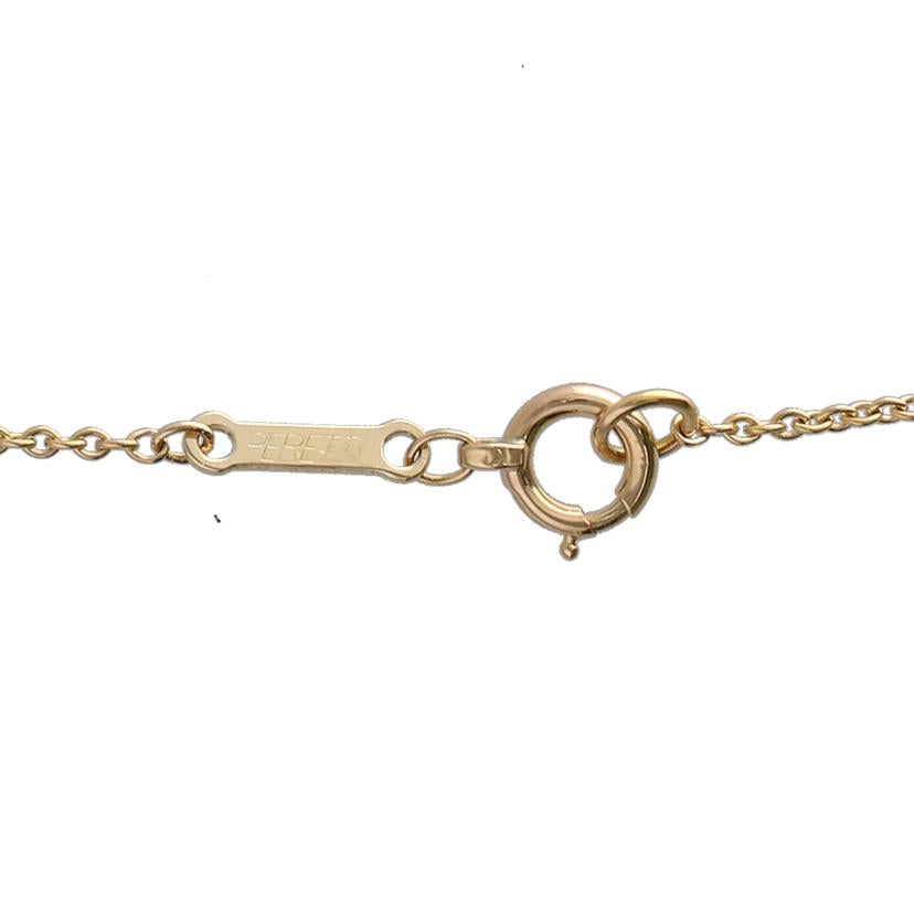 TIFFANY 18K ビーンズネックレス//Aランク/92