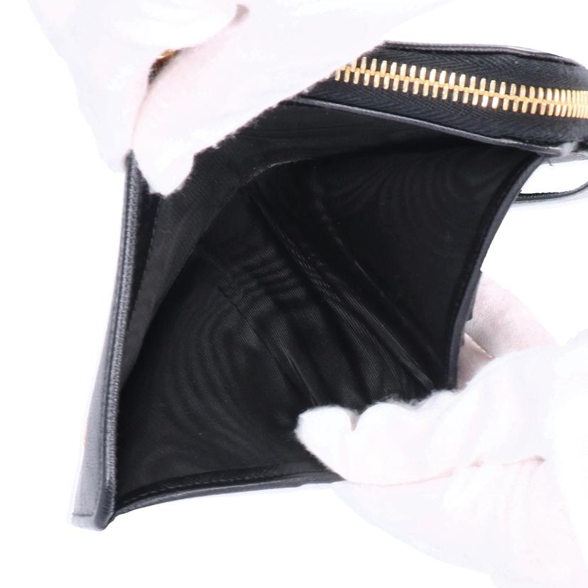 PRADA プラダ/サフィアーノ コンパクトジップ財布/1ML522//ABランク/70