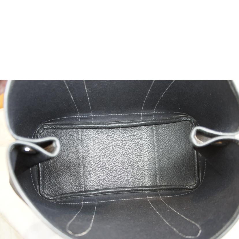 HERMES エルメス/ガーデンパーティTPM/トワルアッシュ/ノワール//□L/ABランク/92