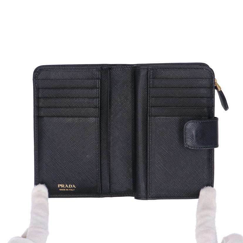 PRADA プラダ/サフィアーノメタル 二つ折り財布/1ML225 QWA F0002//26B/ABランク/81