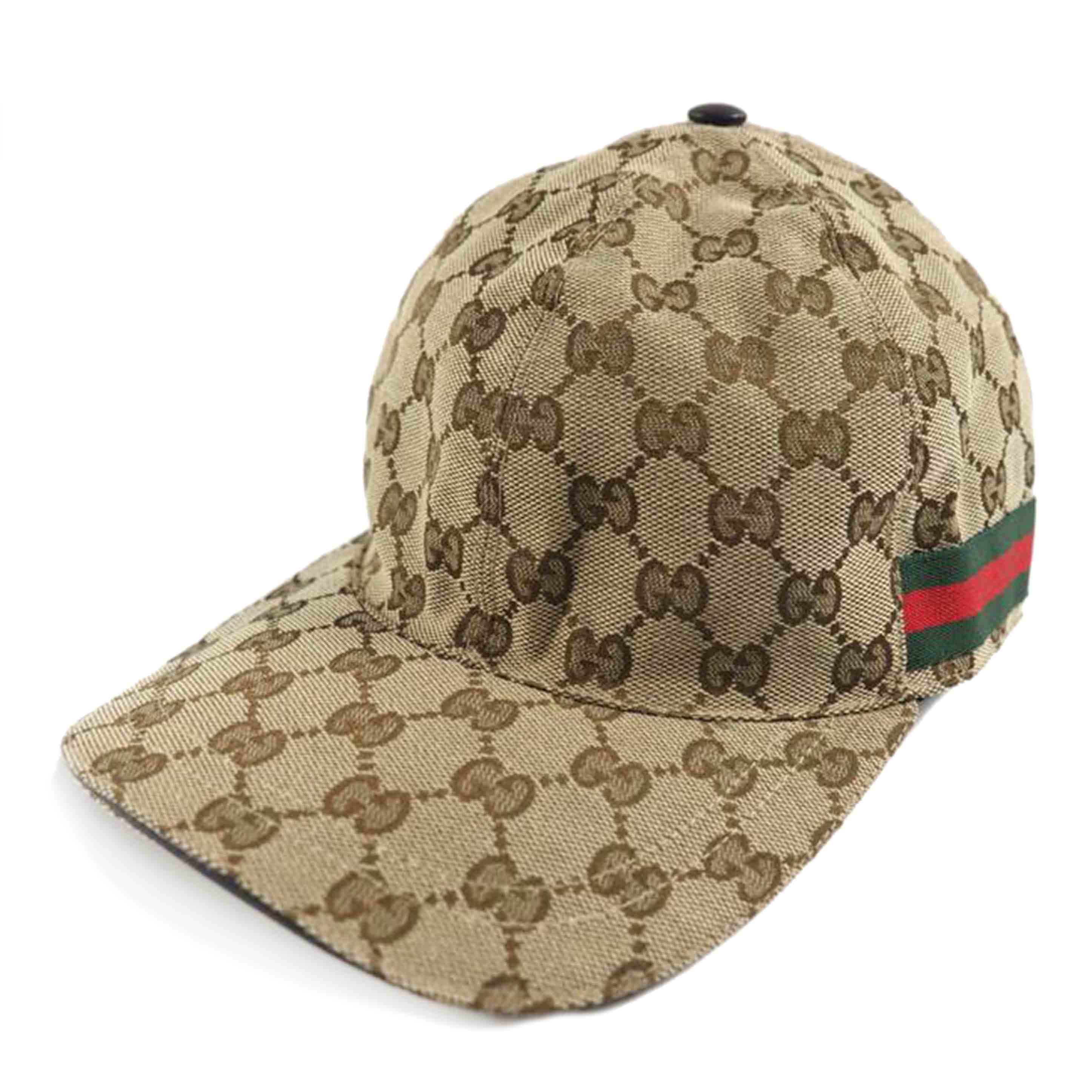 GUCCI/GGキャンバスベースボールキャップ/200035//601***/ABランク/79