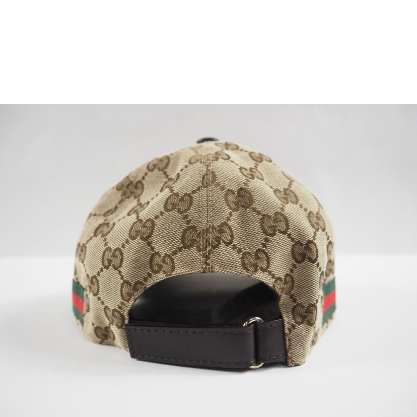 GUCCI/GGキャンバスベースボールキャップ/200035//601***/ABランク/79