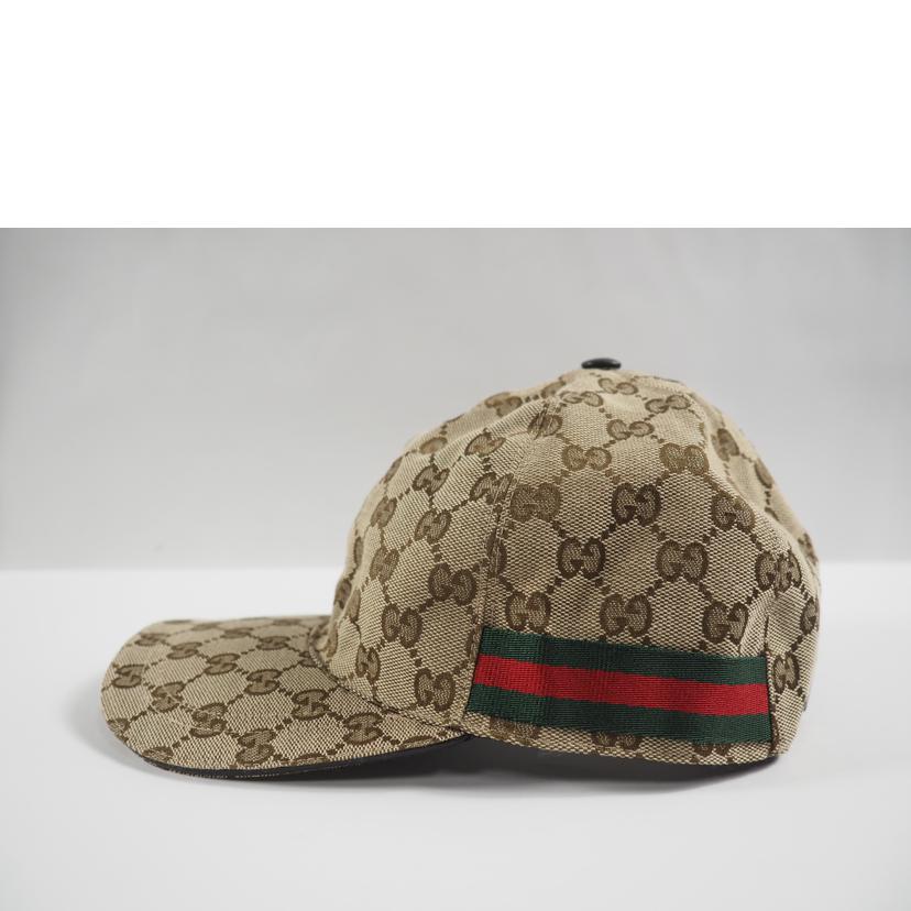 GUCCI/GGキャンバスベースボールキャップ/200035//601***/ABランク/79