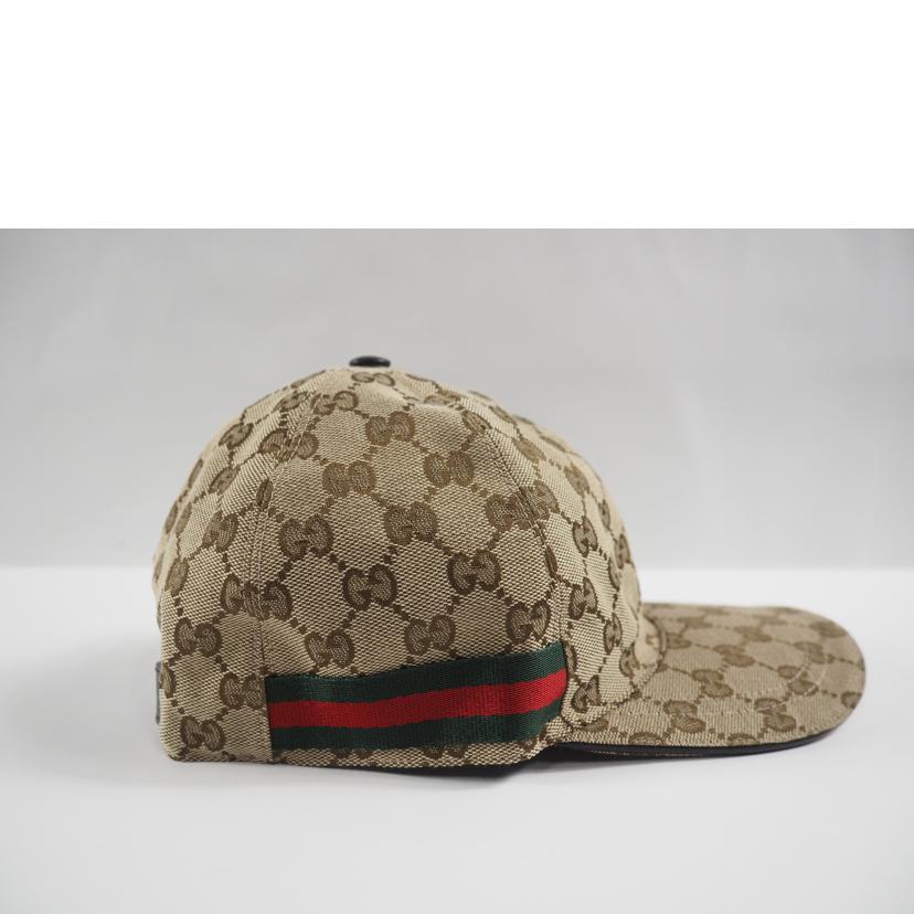 GUCCI/GGキャンバスベースボールキャップ/200035//601***/ABランク/79