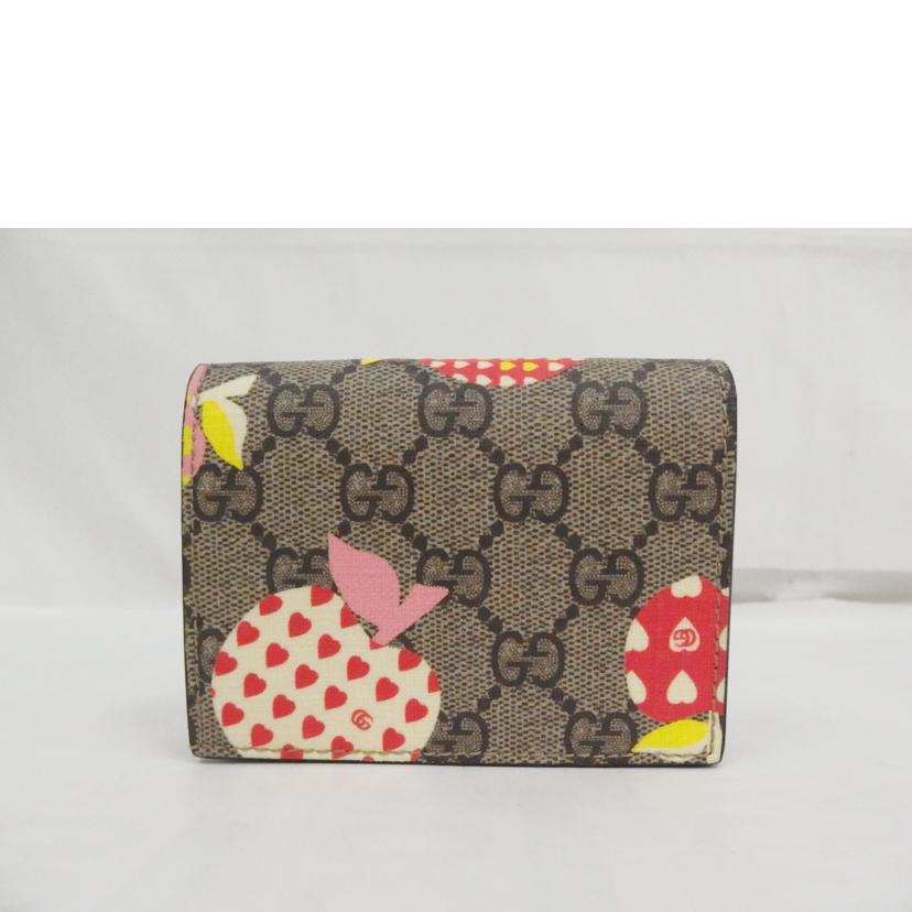 GUCCI グッチ/GGスプリームコンパクトウォレット/663922//SAランク/82