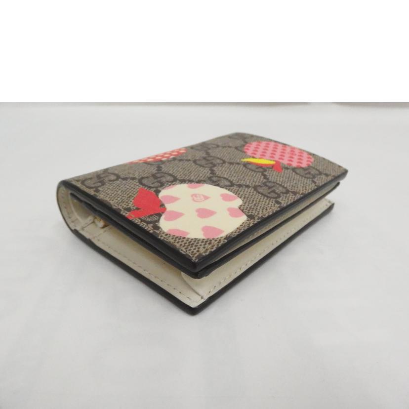GUCCI グッチ/GGスプリームコンパクトウォレット/663922//SAランク/82