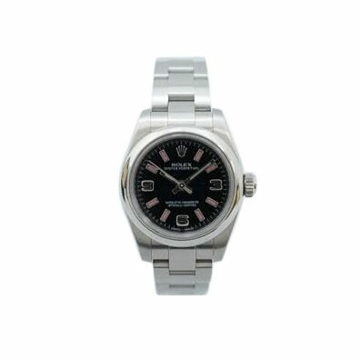 ROLEX ロレックス/オイスターパーペチュアルSS/BK PKバーアラビア /176200//706*****/Aランク/67