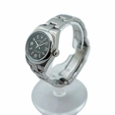 ROLEX ロレックス/オイスターパーペチュアルSS/BK PKバーアラビア /176200//706*****/Aランク/67