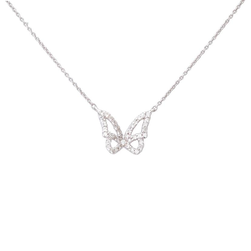 スタージュエリーK18ダイヤネックレス0.17ct//Aランク/64