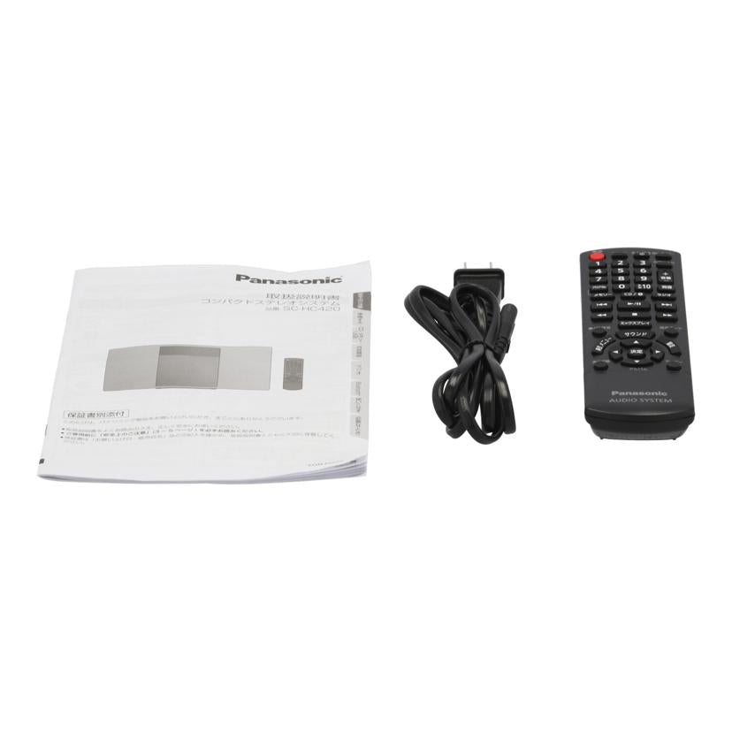 Panasonic パナソニック/CDシステム/SC-HC420//LV2CB001910/Bランク/71