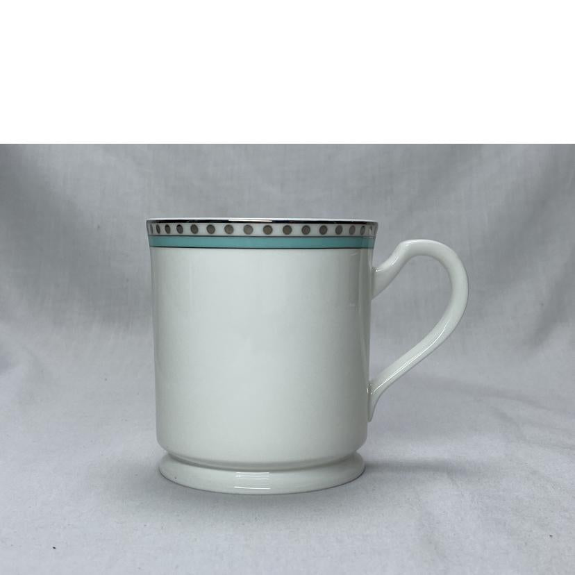 Tiffany&Co. ティファニー/プラチナブルーバンド マグカップ//ABランク/52