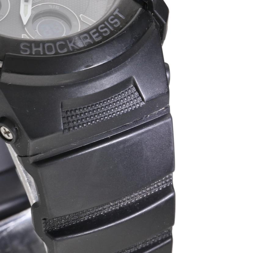 CASIO カシオ/G-SHOCK/デジアナウォッチ/電波ソーラー/AWG-100B-1A//103*****/Bランク/18