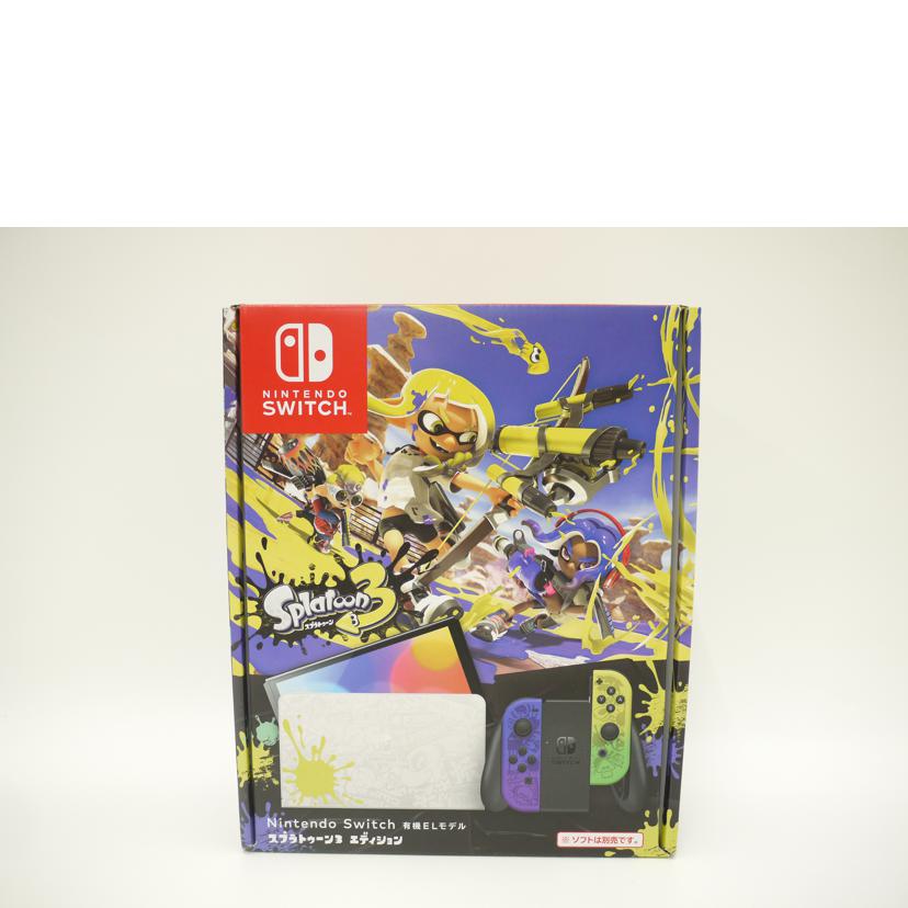 Nintendo 任天堂/Nintendo Switch 有機ELモデル スプラトゥーン3エディション/HEG-S-KCAAA//XTJ10566197533/Aランク/69