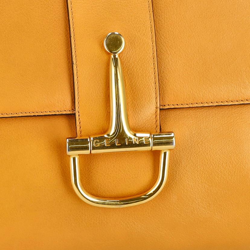 CELINE セリーヌ/ホースビットフラップレザーショルダー//M17**/ABランク/75