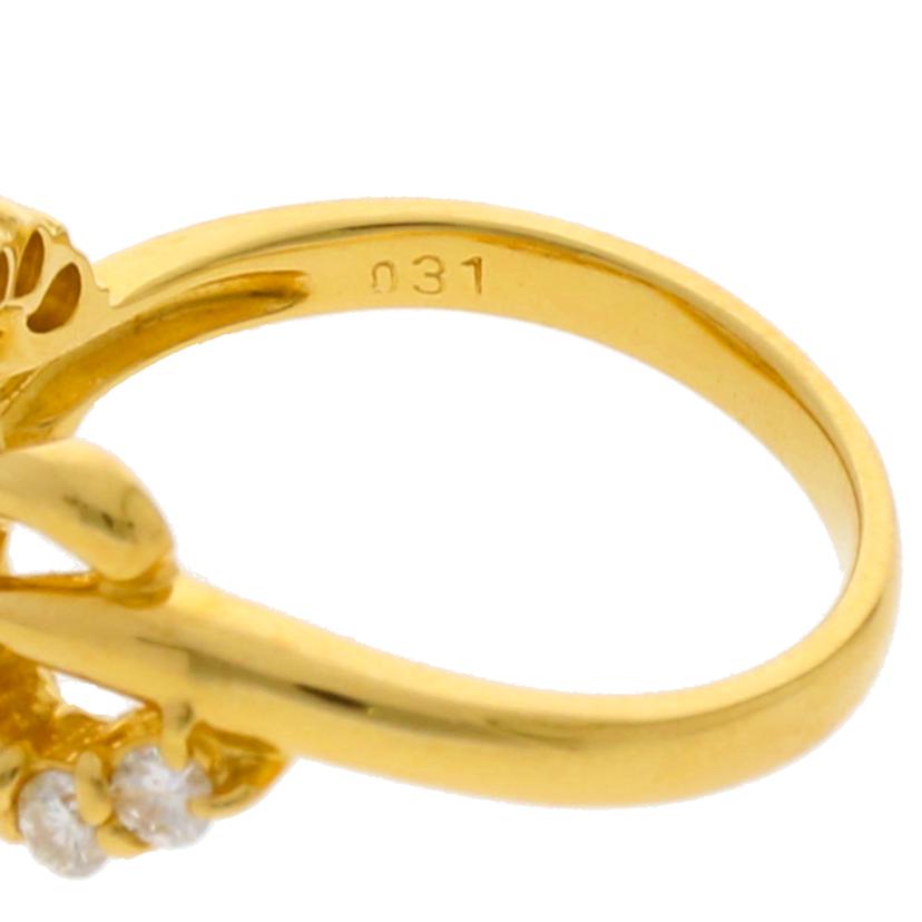 / K18ダイヤリング0.31ct//Aランク/65