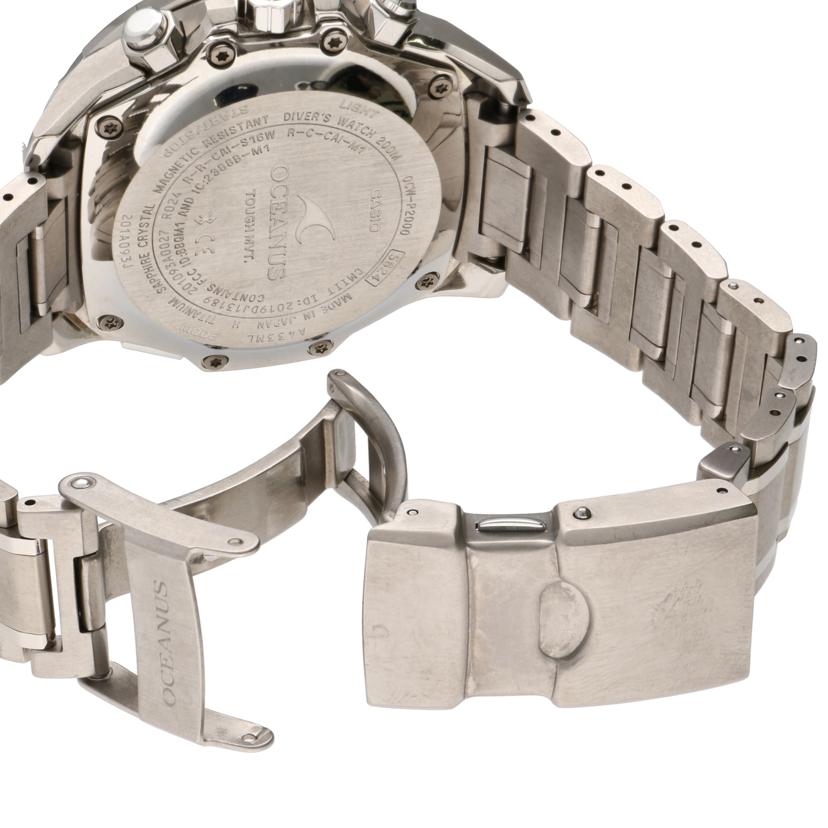 CASIO カシオ/オシアナス/電波ソーラー/OCW-P2000-1AJF//562*/ABランク/75