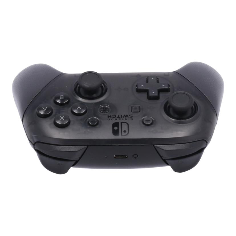 Nintendo 任天堂 ニンテンドー /Switch Proコントローラー/HAC-A-FSSKA//-/Bランク/82