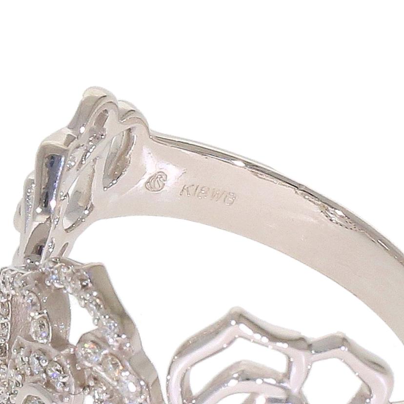 / K18WGダイヤリング0.36ct//Aランク/92