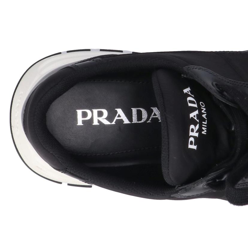 PRADA プラダ/レザー×メッシュスニーカー/3487//サイズ:8/ABランク/91