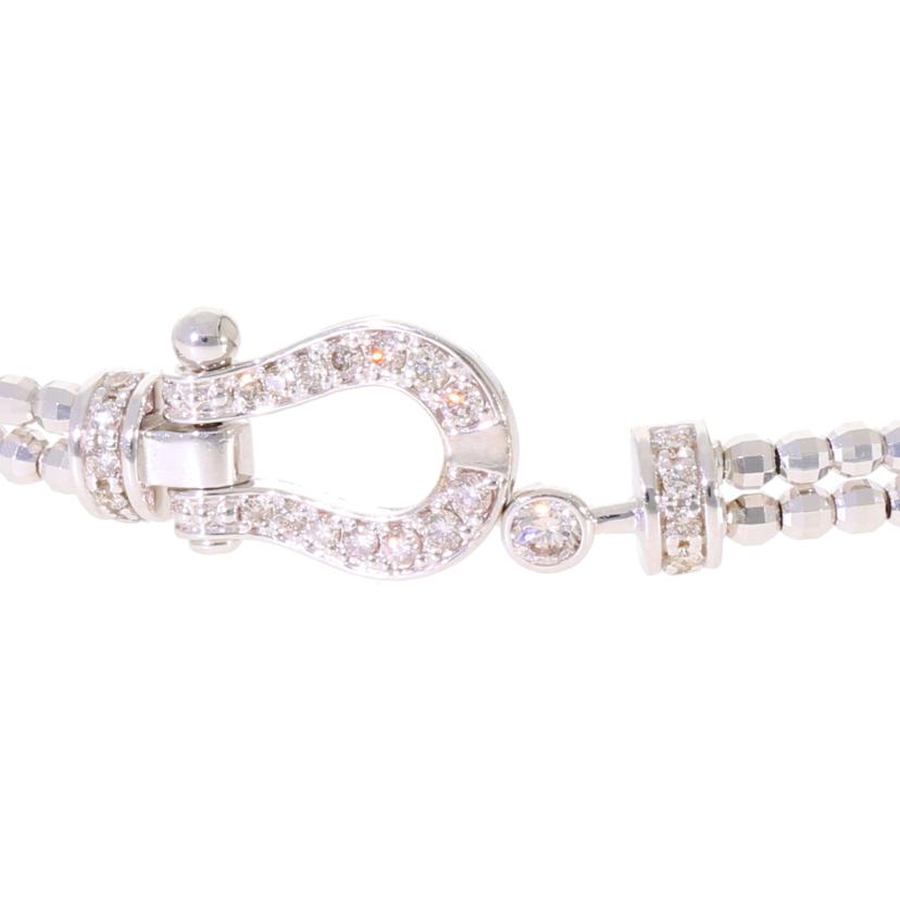 /◎K18WGダイヤブレスレット0.25ct//Aランク/59