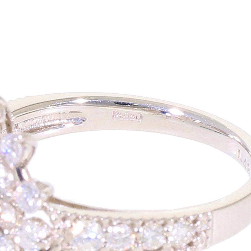 /◎ Pt950サファイアダイヤリング1.421/D0.87ct //ABランク/59