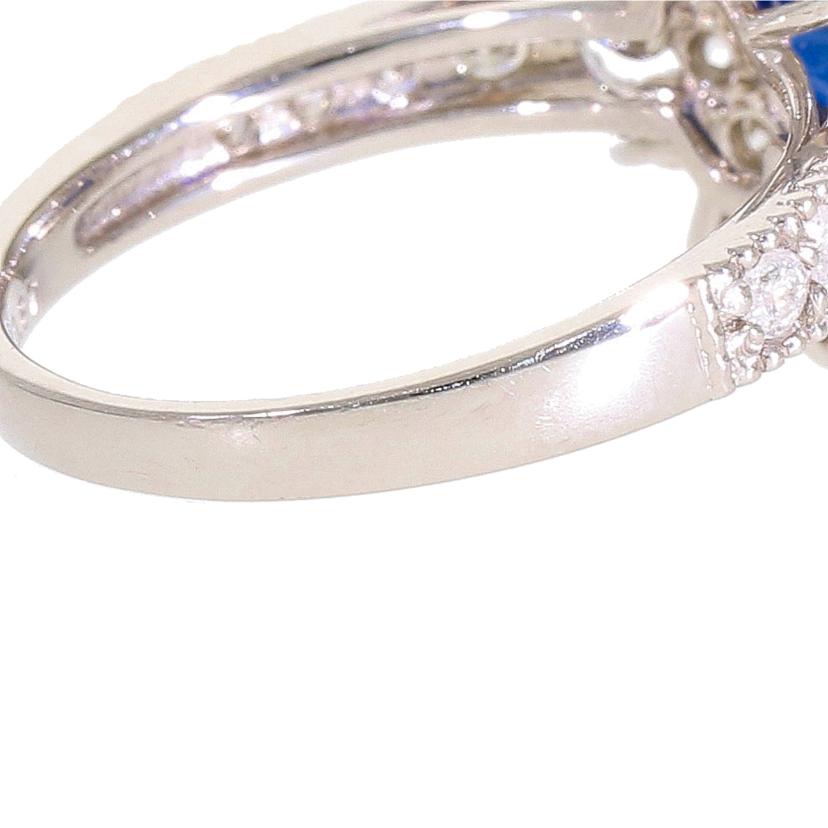 /◎ Pt950サファイアダイヤリング1.421/D0.87ct //ABランク/59