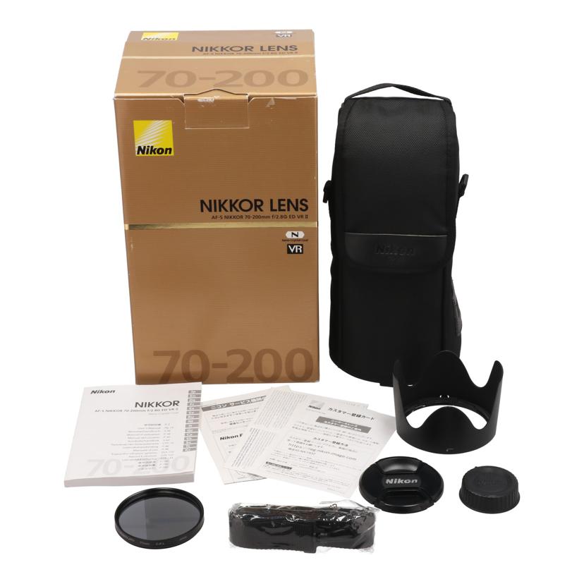 Nikon ニコン/交換レンズ/70-200mm/AF-S70-200mm f2.8G ED VR II//20368594/Aランク/76